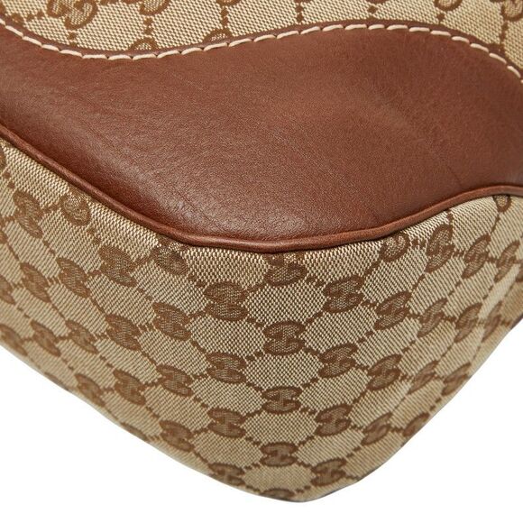 Gucci GG Canvas One Shoulder Bag Shoulder Bag 203506 Black Leather Women's Gucci - Picture 4 of 10